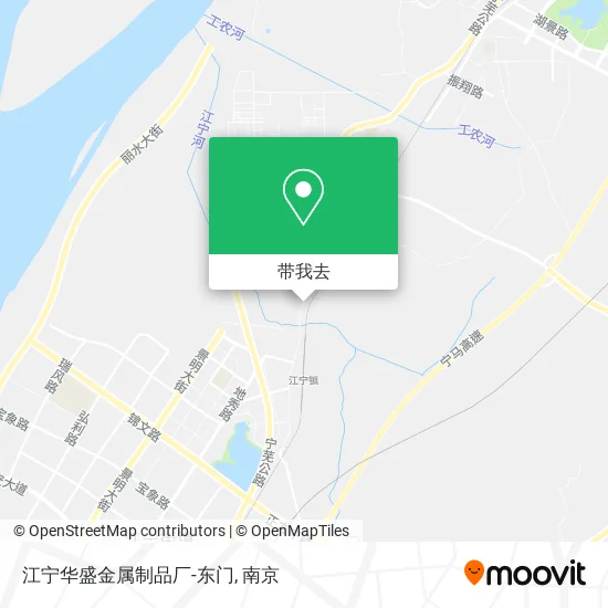 江宁华盛金属制品厂-东门地图