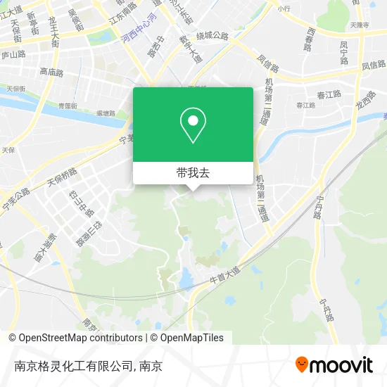 南京格灵化工有限公司地图