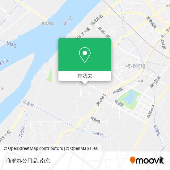 商润办公用品地图