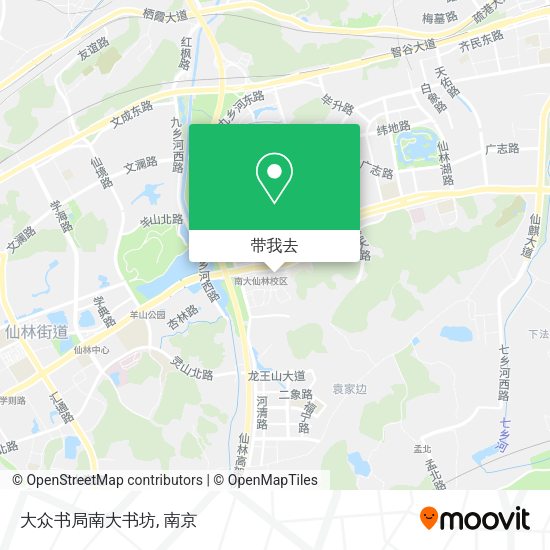 大众书局南大书坊地图