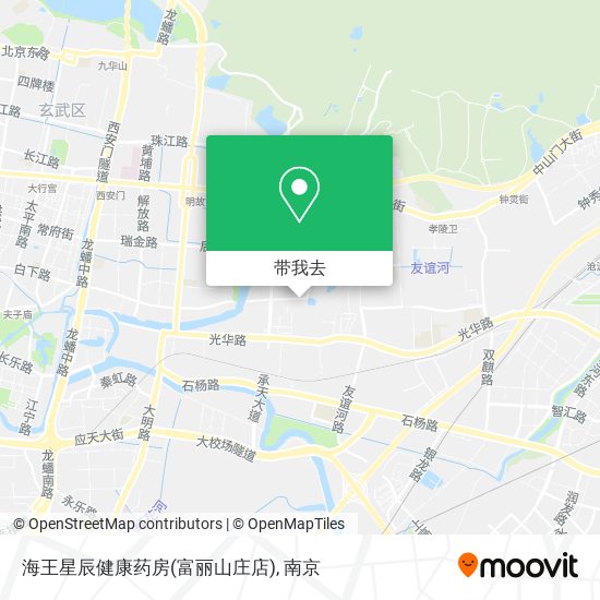 海王星辰健康药房(富丽山庄店)地图
