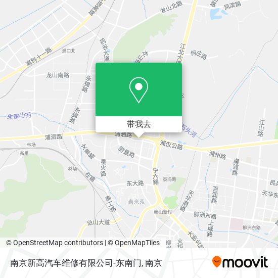 南京新高汽车维修有限公司-东南门地图