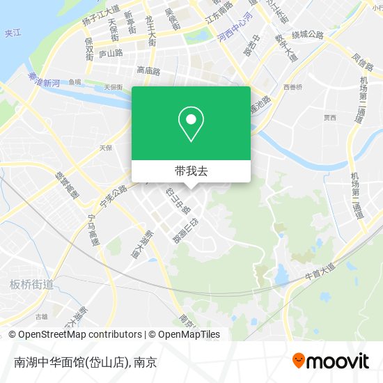 南湖中华面馆(岱山店)地图