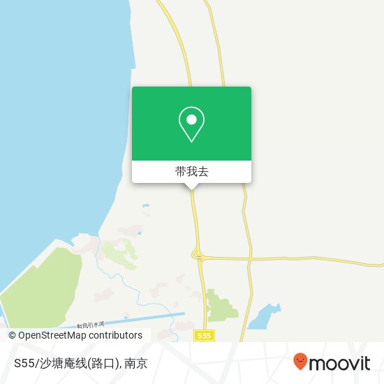 S55/沙塘庵线(路口)地图