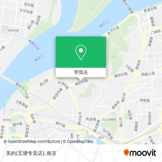 美的(五塘专卖店)地图