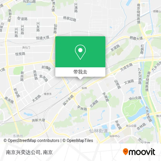 南京兴奕达公司地图