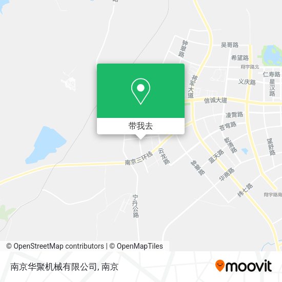 南京华聚机械有限公司地图