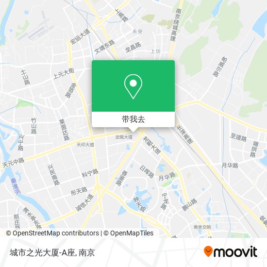 城市之光大厦-A座地图