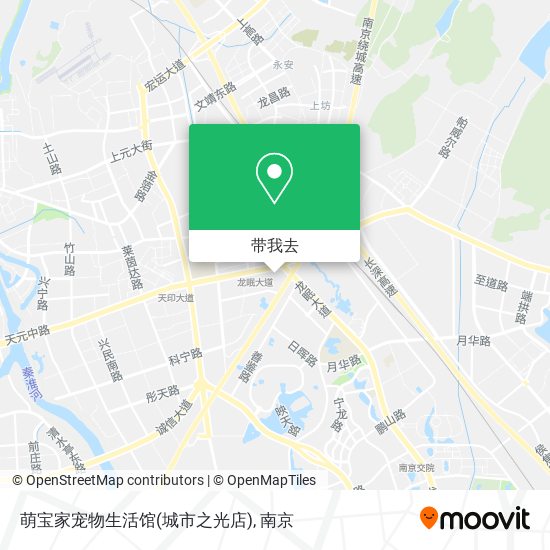 萌宝家宠物生活馆(城市之光店)地图