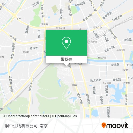 润中生物科技公司地图