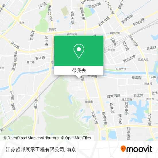 江苏哲邦展示工程有限公司地图