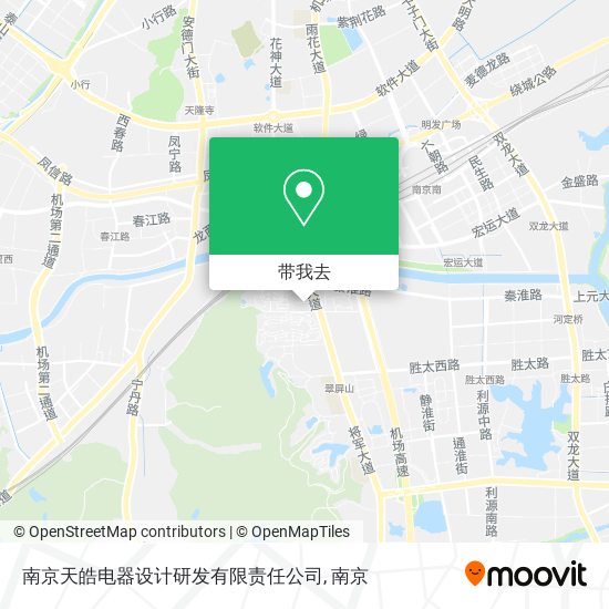 南京天皓电器设计研发有限责任公司地图