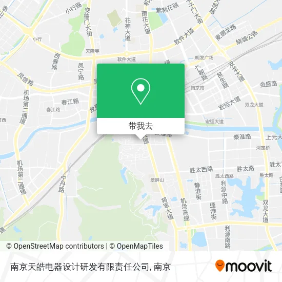 南京天皓电器设计研发有限责任公司地图