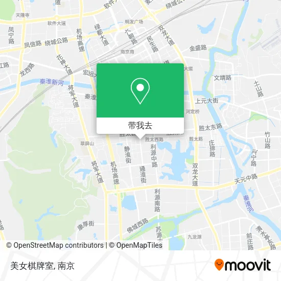 美女棋牌室地图