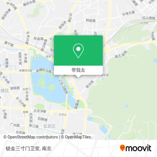锁金三寸门卫室地图