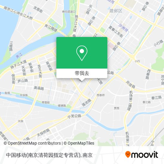 中国移动(南京清荷园指定专营店)地图