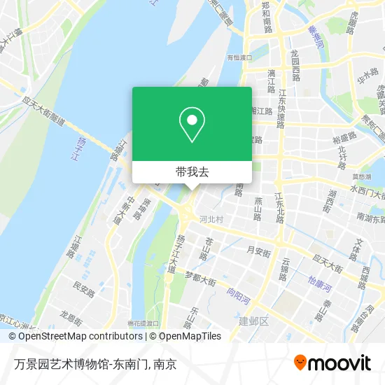 万景园艺术博物馆-东南门地图