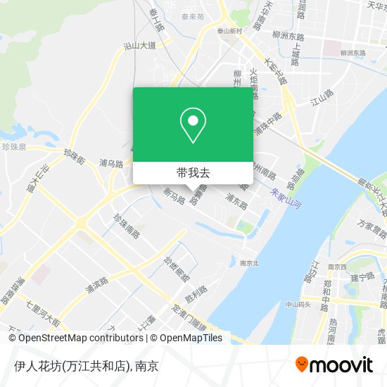 伊人花坊(万江共和店)地图