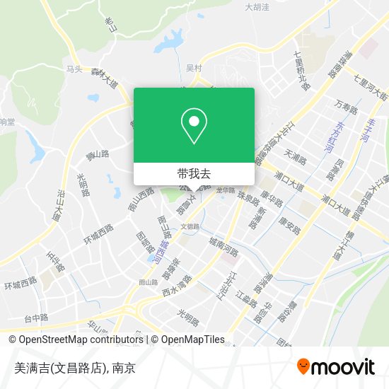 美满吉(文昌路店)地图