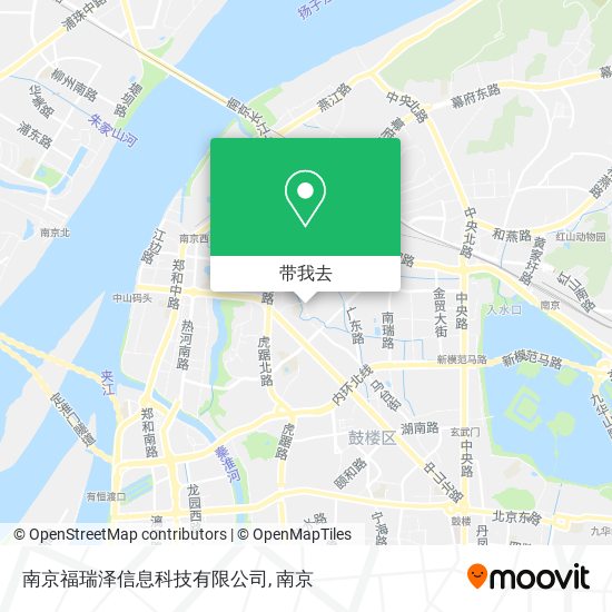 南京福瑞泽信息科技有限公司地图