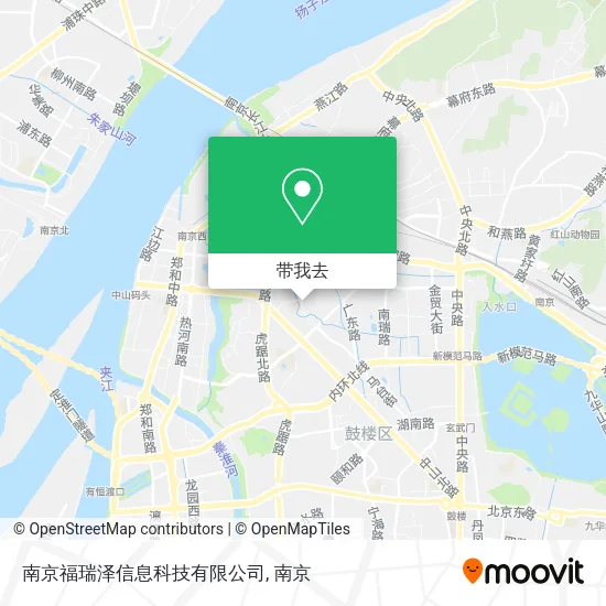 南京福瑞泽信息科技有限公司地图