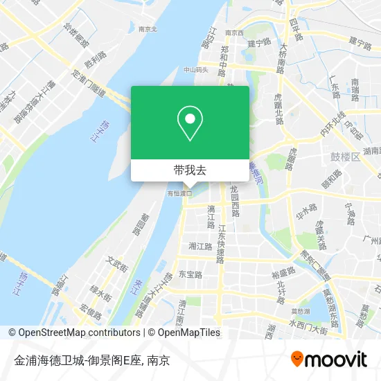 金浦海德卫城-御景阁E座地图