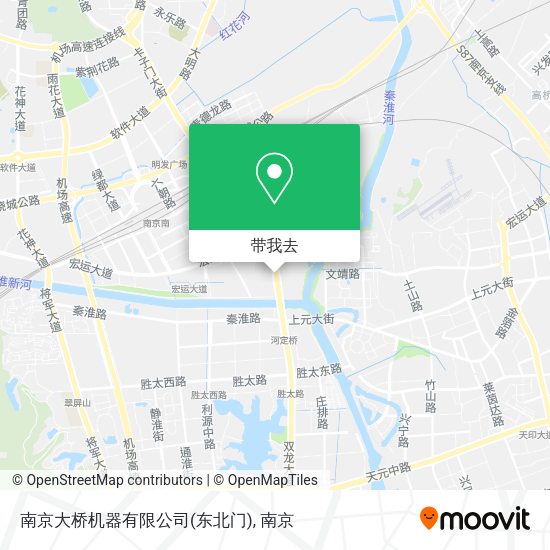 南京大桥机器有限公司(东北门)地图