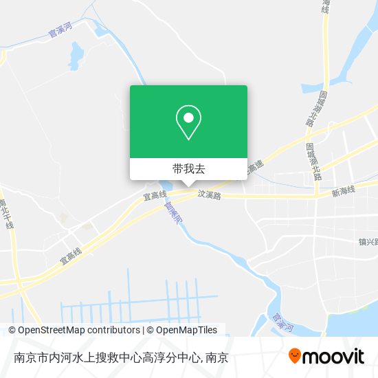 南京市内河水上搜救中心高淳分中心地图