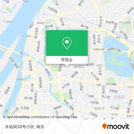 水佑岗20号小区地图