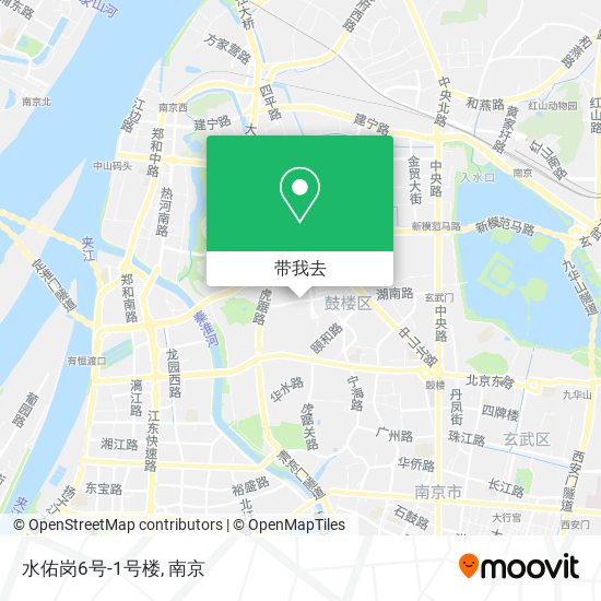 水佑岗6号-1号楼地图