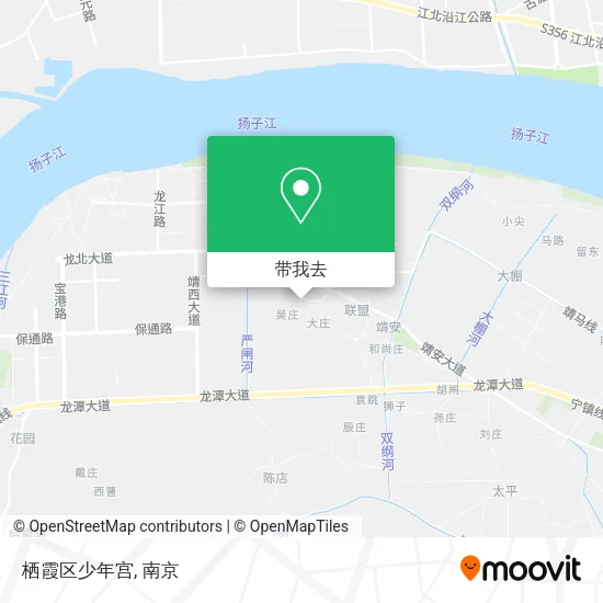栖霞区少年宫地图