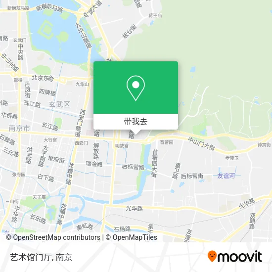 艺术馆门厅地图