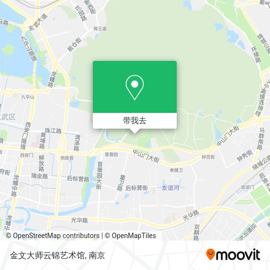 金文大师云锦艺术馆地图