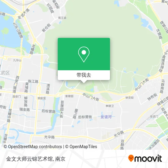 金文大师云锦艺术馆地图