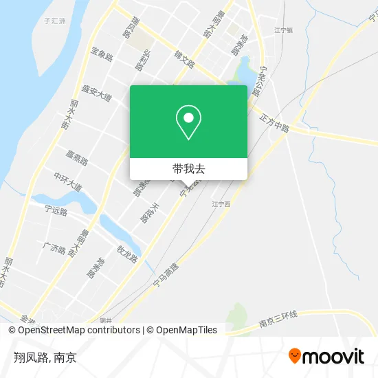 翔凤路地图
