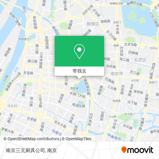 南京三元厨具公司地图