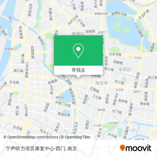 宁声听力语言康复中心-西门地图
