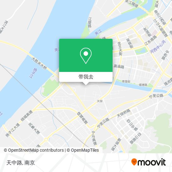 天中路地图