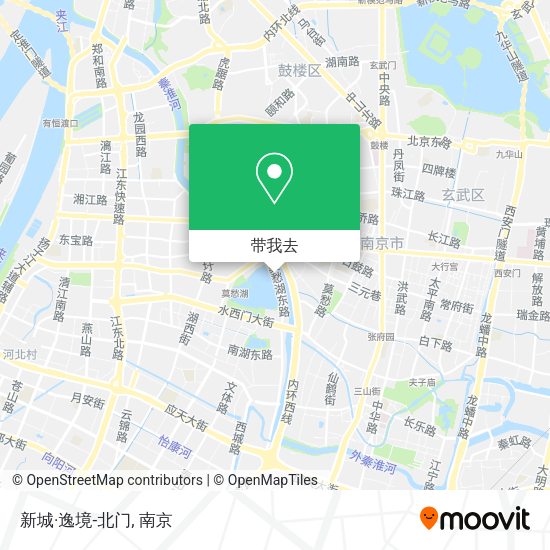 新城·逸境-北门地图