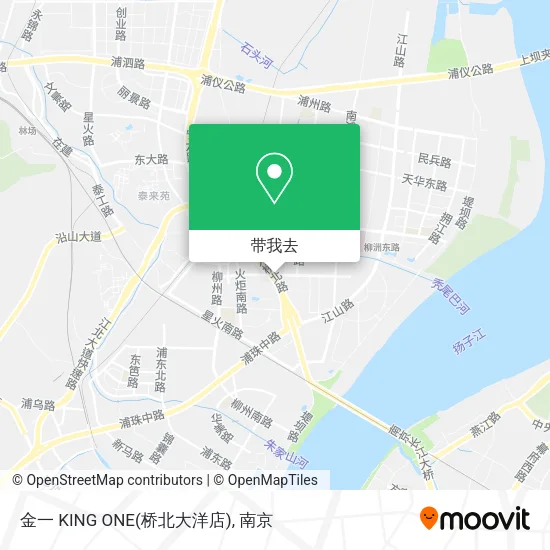 金一 KING ONE(桥北大洋店)地图