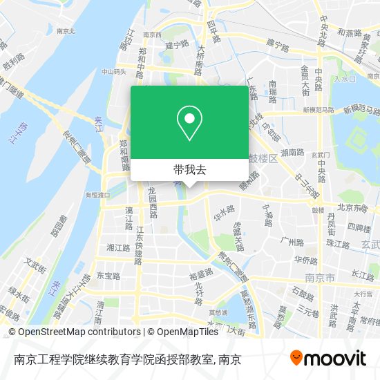 南京工程学院继续教育学院函授部教室地图
