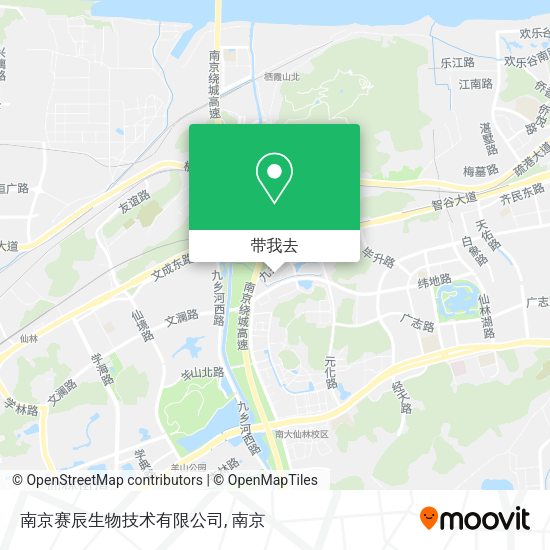 南京赛辰生物技术有限公司地图