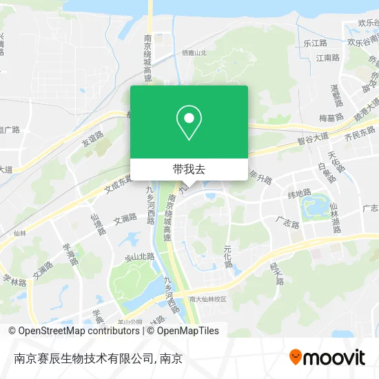 南京赛辰生物技术有限公司地图