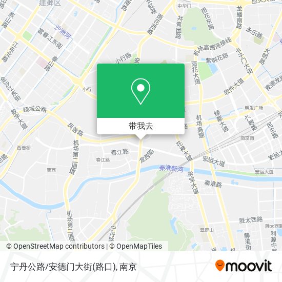 宁丹公路/安德门大街(路口)地图