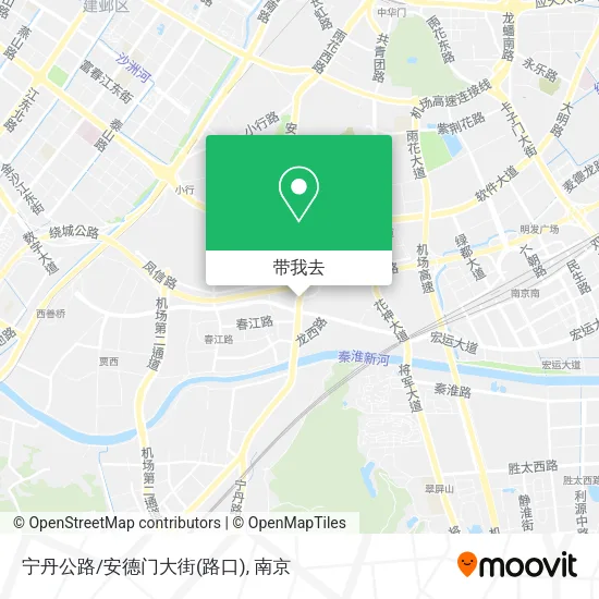 宁丹公路/安德门大街(路口)地图