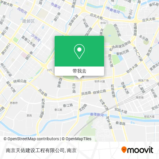 南京天佑建设工程有限公司地图