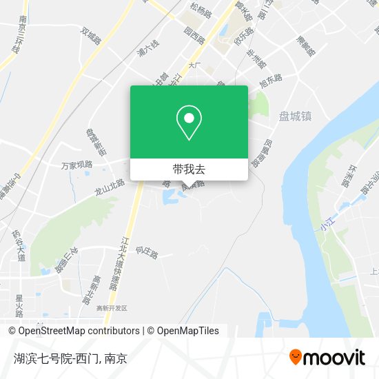 湖滨七号院-西门地图