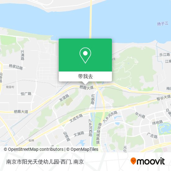 南京市阳光天使幼儿园-西门地图
