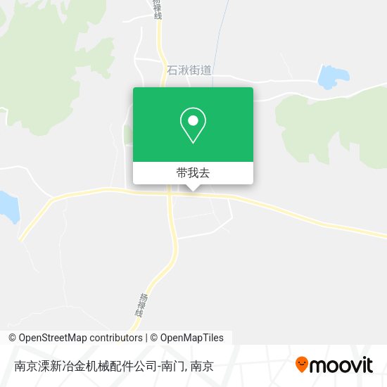 南京溧新冶金机械配件公司-南门地图