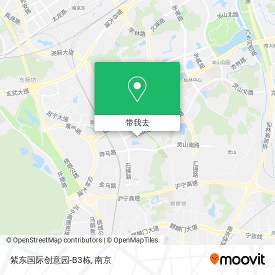 紫东国际创意园-B3栋地图